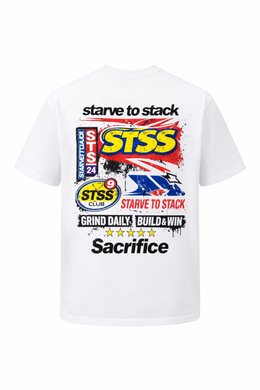 Starve To Stack Grind & Win Tee - Set 1