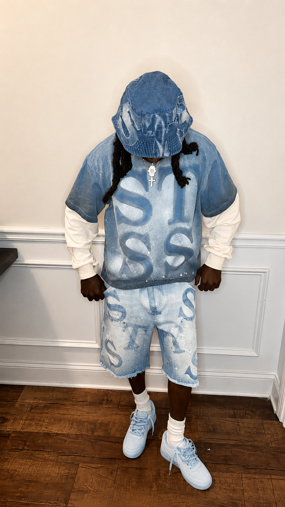 Starve To Stack Powder Blue Set