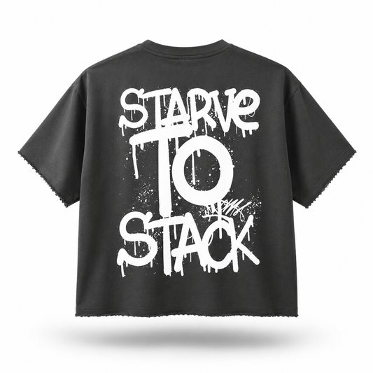 Starve To Stack Spray Paint Tee